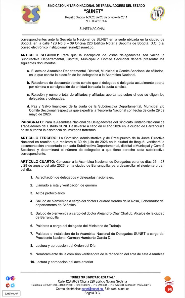 @SunetColOfc tweet media