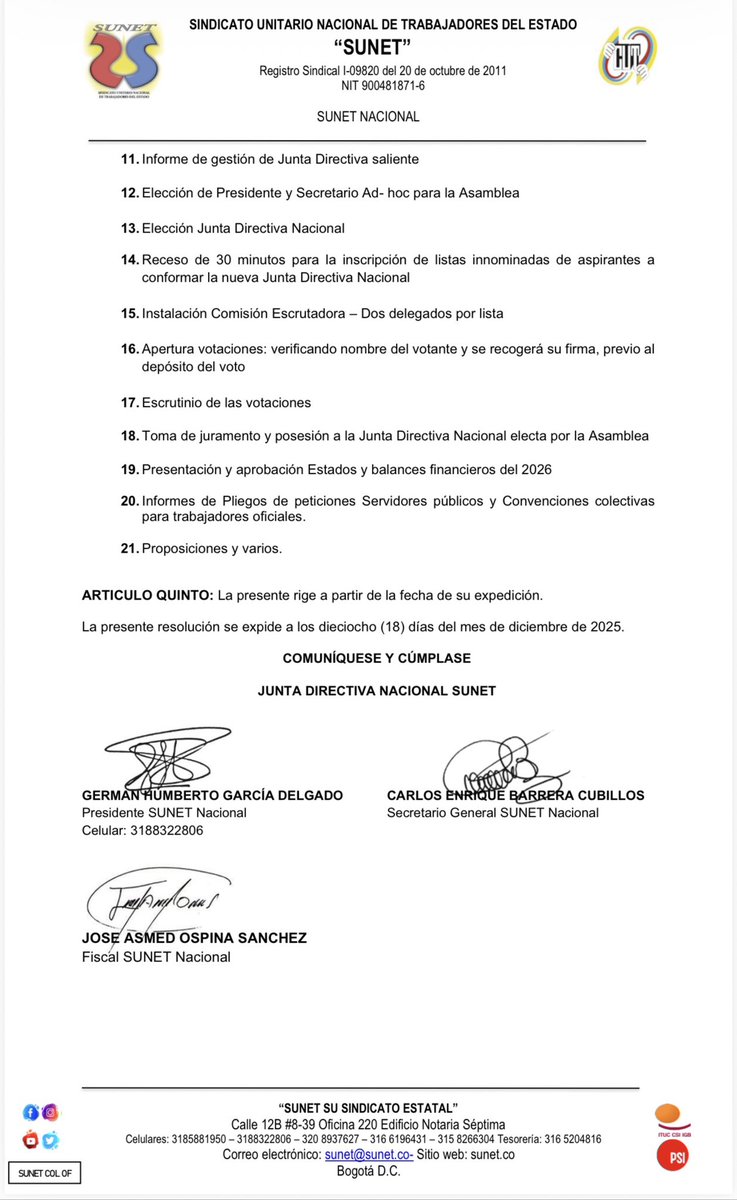 @SunetColOfc tweet media