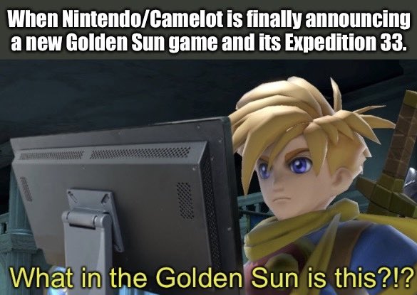 Golden Sun Shitposts tweet media