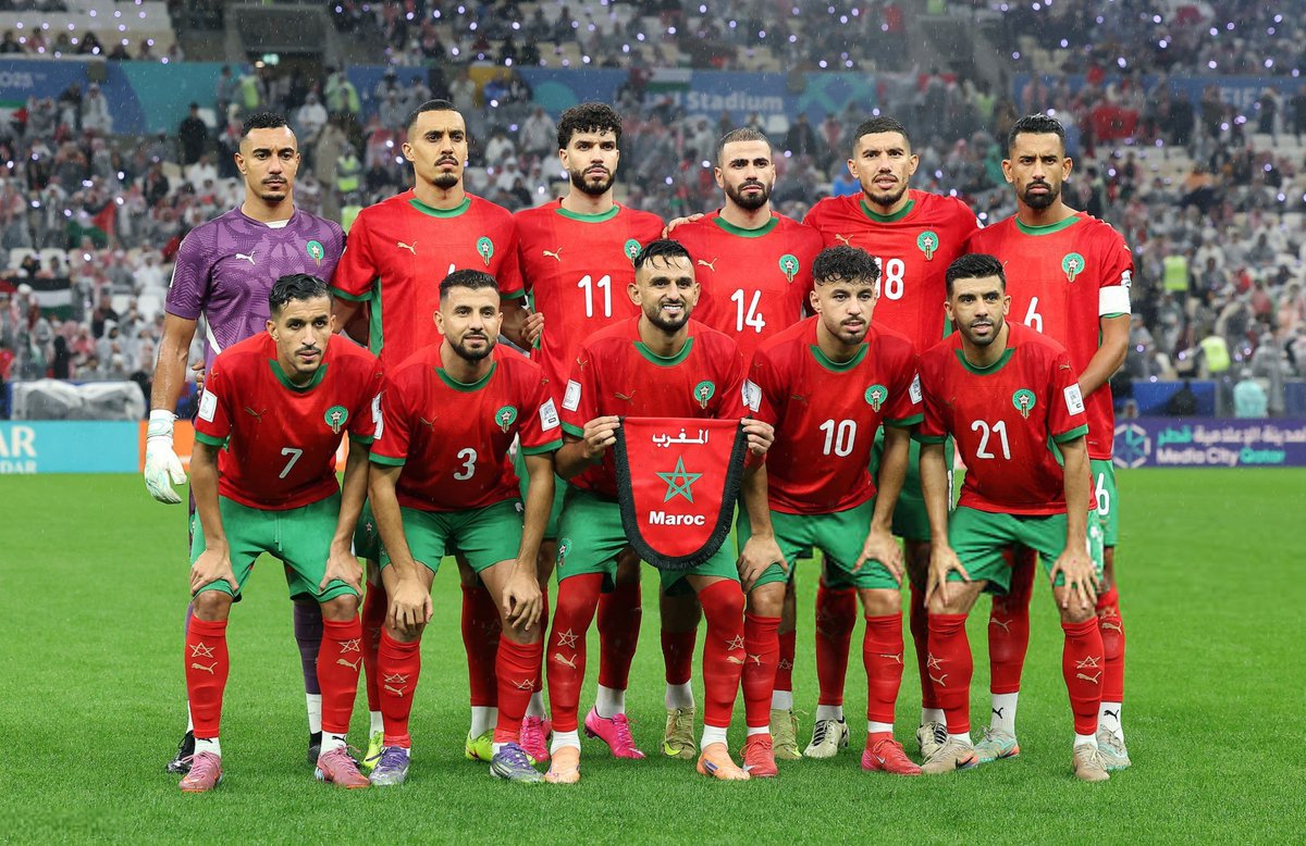 LSzoaxucIPslGTT's tweet photo. مبروك لأسود الأطلس أبطال كأس العرب 🏆
المغرب يكتب التاريخ من جديد ويتوج بلقب كأس العرب بعد نهائي ملحمي، حسمته التفاصيل في الوقت الإضافي
شخصية بطل هدوء الكبار وحسم في أصعب الأوقات ومباراة كبيرة من أسود المغرب 
وفي المقابل كل الاحترام والتقدير لـ نشامى الأردن🇯🇴هادرك 
#المغرب_الاردن https://t.co/JFPimvZAdf