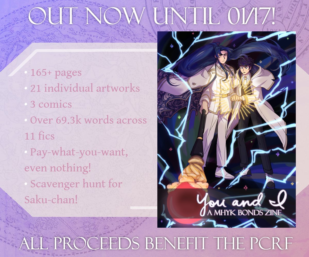 You and I: A MHYK Bonds Zine || INACTIVE tweet media