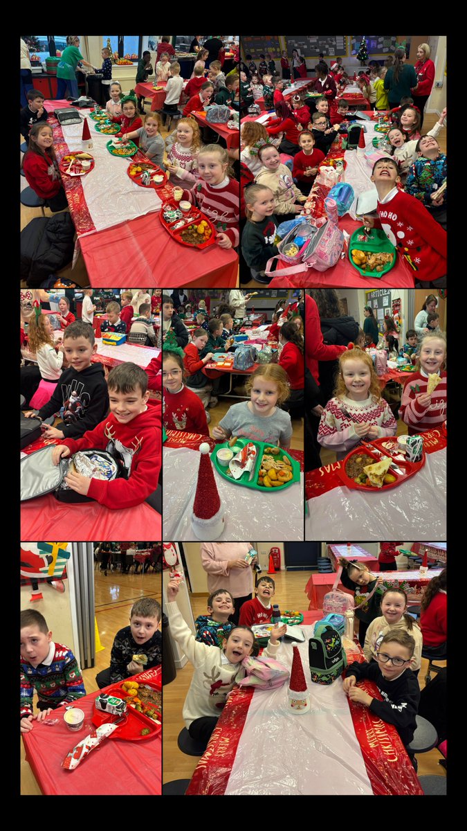 MrsFelgateP4_3's tweet photo. P4/3 have had the best week🎄✨

From Christmas parties, 🎉 meeting Santa,🎅 enjoying a delicious Christmas dinner, 🍽️ creating fun festive crafts, ✂️🎨 and finishing it all off with a trip to the panto 🎭

A fantastic week all round – well done everyone! ⭐👏 https://t.co/uv8ZyCMAXm