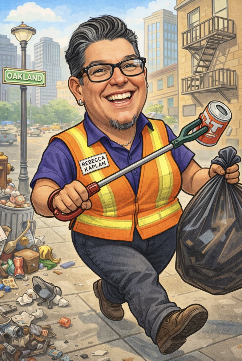 Let's get Kaplan out of the office in City Hall and on the streets participating in the Mayor's Keep the Town Clean Initiative. 

She can conduct analysis using real-time data!