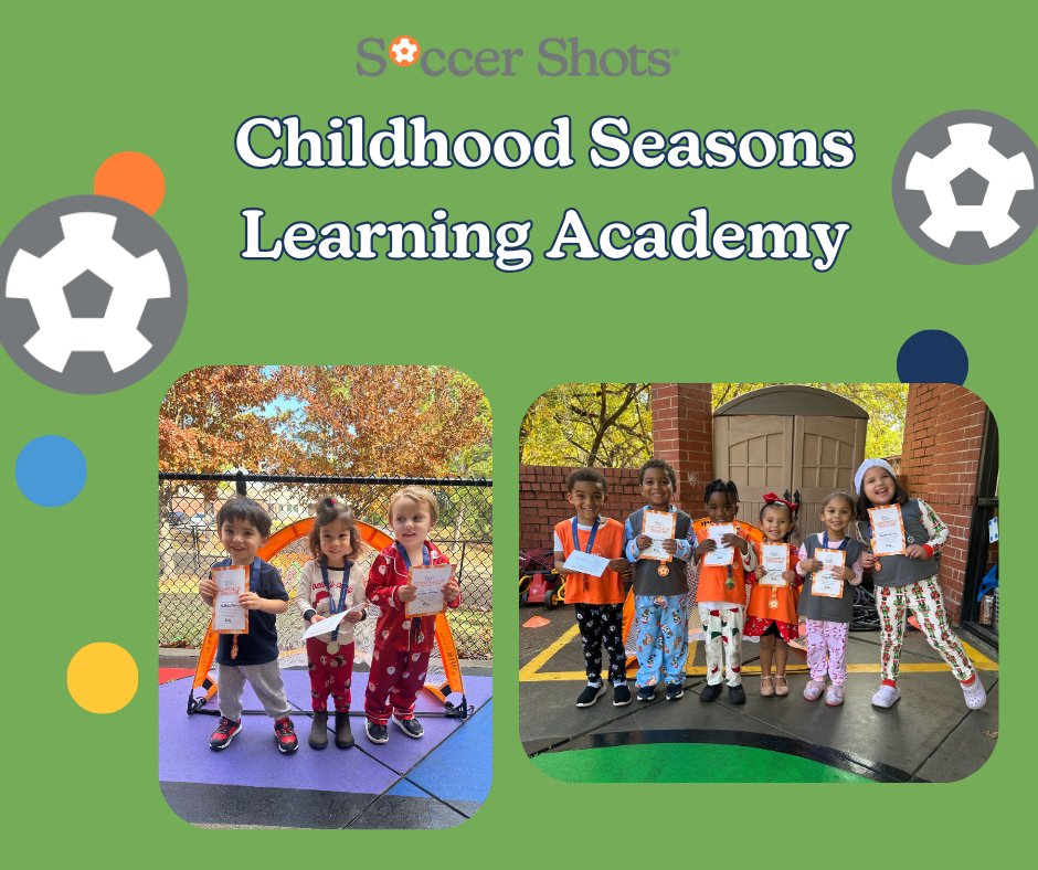 shoredi's tweet photo. Thank you to all of our incredible families at Childhood Seasons Learning Academy for an unforgettable Soccer Shots season! Watching your children learn, grow, and shine on the field has been such a joy.
❄️ Winter Soccer Registration is OPEN!... https://t.co/QxrVp86aAS
We’re https://t.co/m1B8oFkaCo