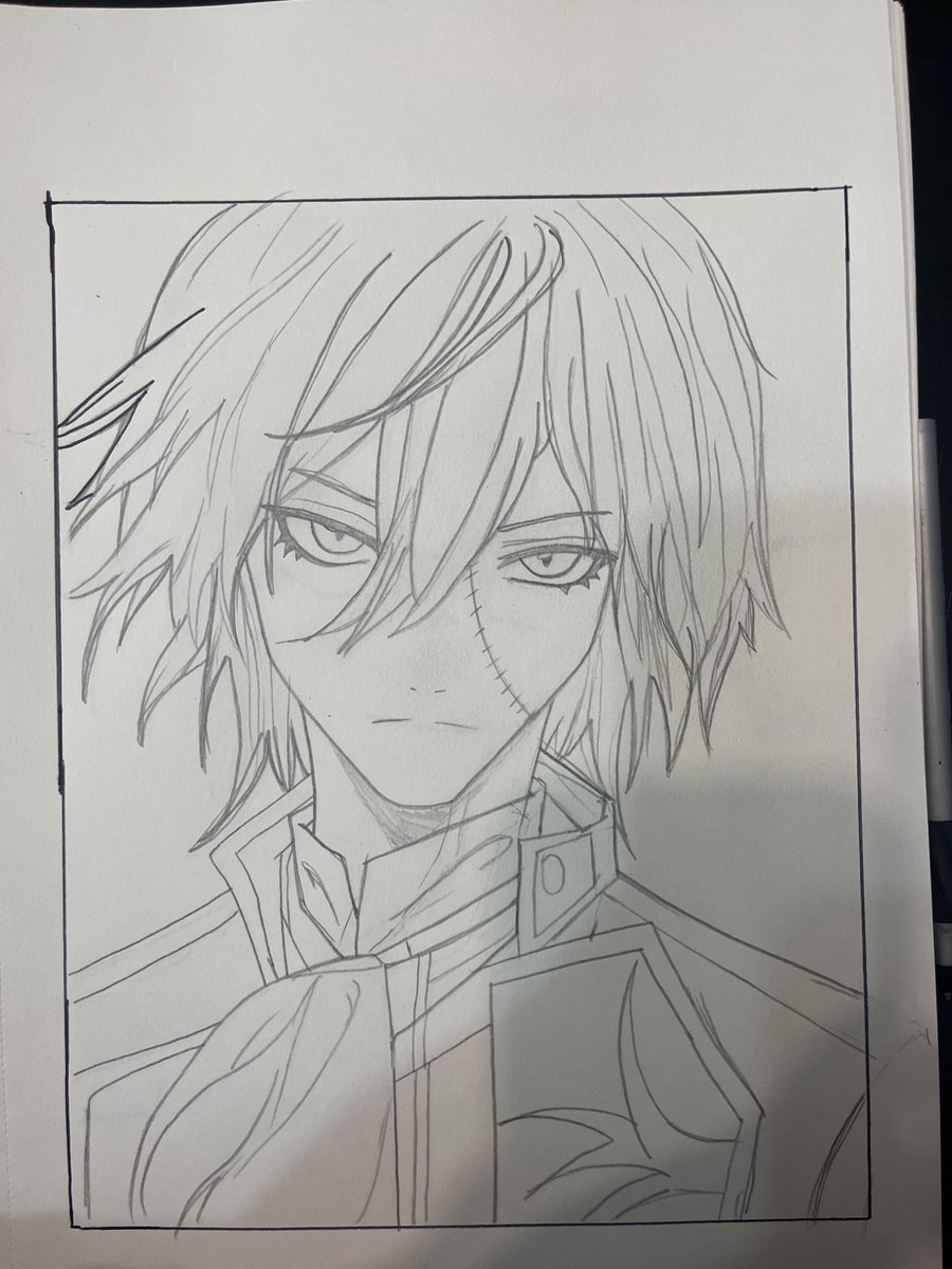 SoulForgotten's tweet photo. First and final sketch of the cover of book one. For my manga Series, “Are You Proud of Me, Yet?” Book 1: Genesis https://t.co/GEr5uPgPR4