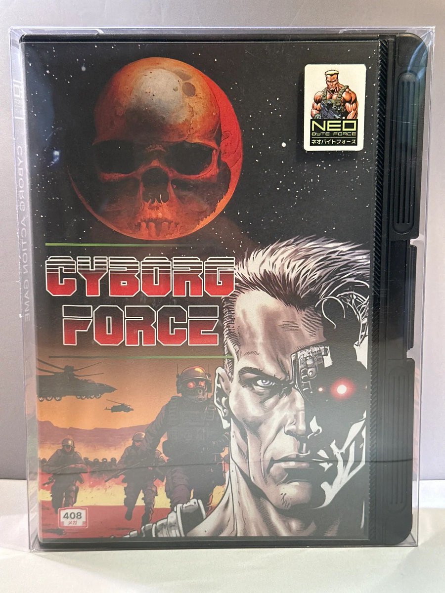 SumthingsRetro's tweet image. New sale: Cyborg Force (Neo Geo AES - JP) (A$750.00) by coinfeeder.
sumthings.com/games/897/sale…
#games #retrogaming