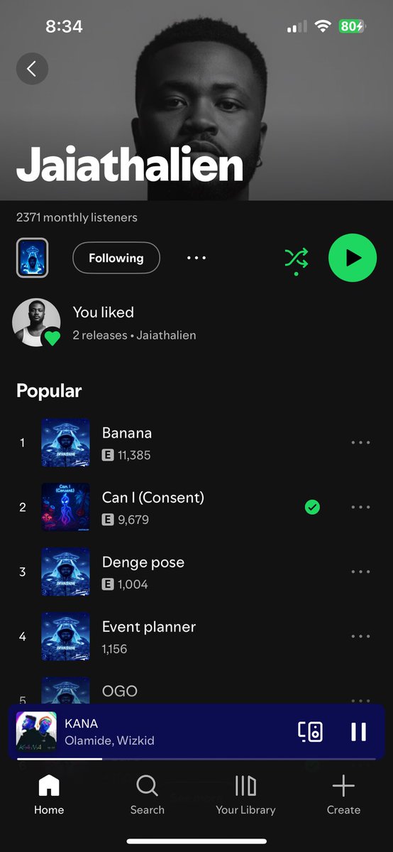 Jaiathalien's tweet photo. “You wey Dey owe Spotify” https://t.co/iDXB0a9XWf