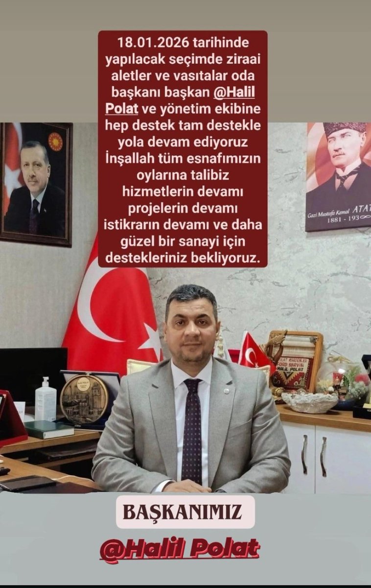 Başarılar dilerim başkanım <a href="/BedihErcan24471/">Muhtar Bedih Ercan</a> <a href="/farukakbas330/">FARUK AKBAŞ</a> <a href="/ferhatgocer/">Ferhat Göçer</a> <a href="/hakanakgun63/">Hakan AKGÜN</a> <a href="/HalilPolatBsk/">Halil Polat</a> <a href="/ibrahimhalilkus/">İbrahimhalilkuş</a> <a href="/KemalKa55079317/">Kemal Kaya</a> <a href="/MahmutYild17082/">MAHMUT YILDIRIM usta 🇹🇷🇹🇷</a> <a href="/omer_dodanli/">Ömer DODANLI</a> <a href="/Nezifaslan2/">Nezifaslan</a>