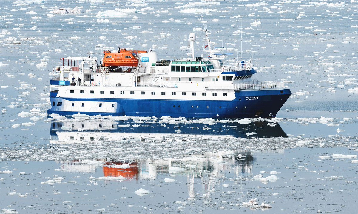 ExpeditionsNow's tweet photo. 🚢🌍 Discover why the MS Quest delivers the ultimate small-ship Svalbard experience — in-depth landings, Zodiac exploration and incredible Arctic wildlife encounters. #Svalbard #MSQuest #PolarAdventure #SmallShipCruise #WildlifeTravel #ExpeditionCruise https://t.co/ipW92RnLij https://t.co/pXxp4egjzw