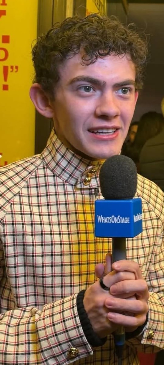 Gorgeous Joe♥️

Press night <a href="/ohmaryplayuk/">Oh, Mary! UK</a> 
<a href="/MasonAPark/">Mason Alexander Park</a>
Trafalgar Theatre 🖤💛