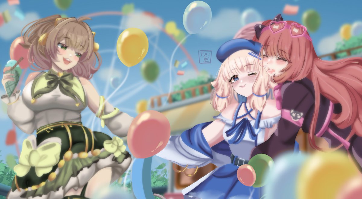 Si me siento bien triste porque se borró el boceto original 😩💕 pero aún así quedó decente 🎄💕 me encantan lo divertidas que se ven y la amistad que tienen aaaah 💕😭
#PortalSArt