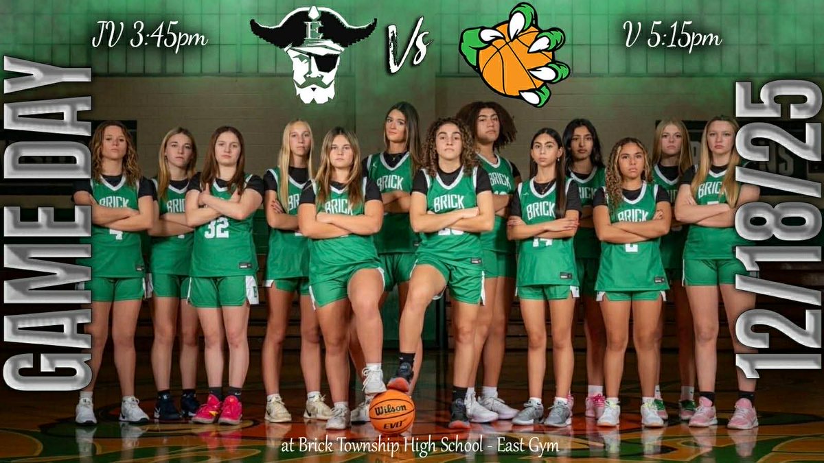 IT’S GAMEDAY! 💚🏀
The Lady Dragons are HOME for our season opener vs Toms River East!
JV 🕒 3:45
Varsity 🕔 5:15
Bring the energy—let’s go! 🐉🔥

<a href="/BTHS_SPORTS/">Brick Dragons Athletics</a> <a href="/APPSportsDesk/">APPSportsDesk</a> <a href="/JSSInsider/">Shore Sports Insider</a> <a href="/NJLadiesHoops/">NJ Ladies Hoops</a> <a href="/TinyGreenNBS/">Coach Tiny Green</a> <a href="/nlowe11/">Nick Lowe</a> <a href="/dbrust1030/">Brust</a>