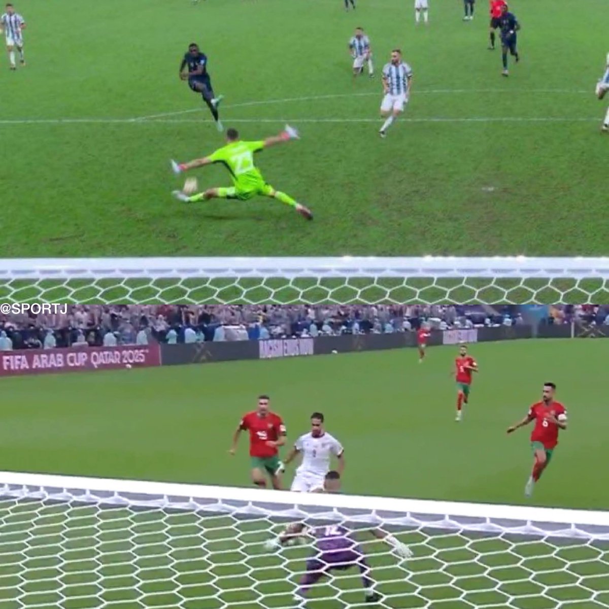 18 ديسمبر 2022 في ملعب لوسيل :
18 ديسمبر 2025 في ملعب لوسيل :