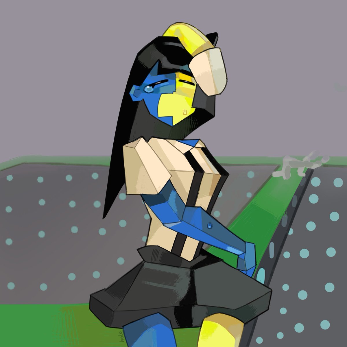 I had to draw her 👀