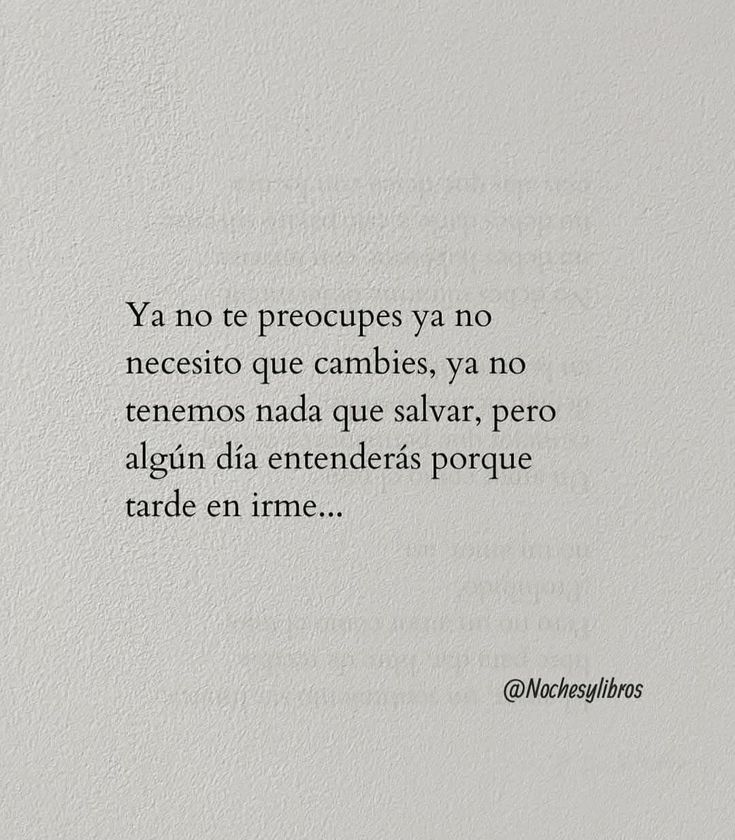 Algún día entenderás