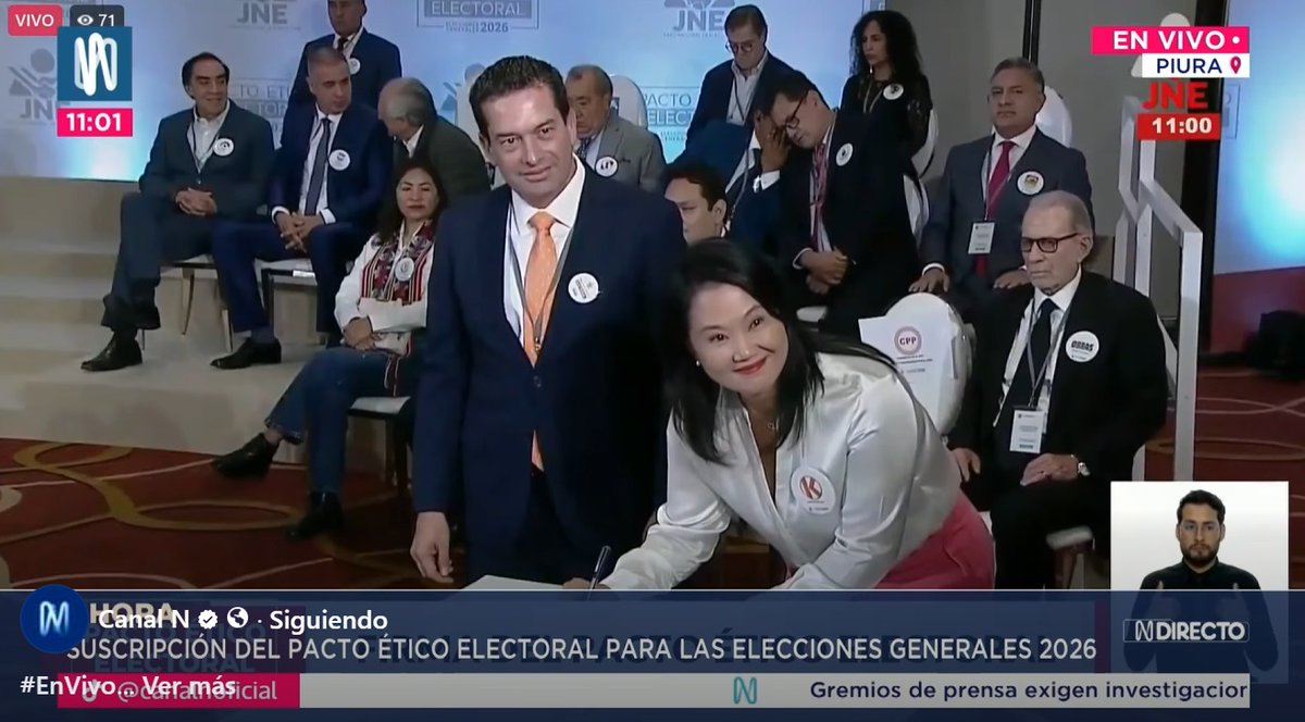Keiko Fujimori destaca por el mejor plan de gobierno, pone énfasis en la reactivación económica, seguridad, salud, educación, y más. Lo sustenta en su experiencia laboral, profesional y del mejor gobierno de su padre Alberto Fujimori.
#FujimoriVuelve 
#KeikoPresidente 2026🧡🇵🇪