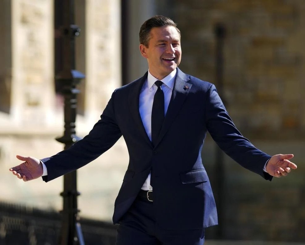 JinglaiHe's tweet image. Pierre Poilievre in the past 12 hours: Non-citizens who commit crimes need to be DEPORTED, and biological males don't belong in women's sports.

Do you agree?