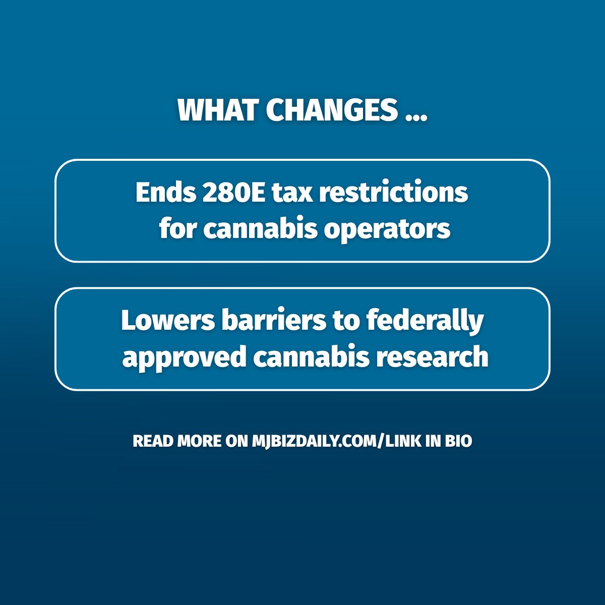 MJBizDaily's tweet image. The process is underway. President Trump signed an executive order to move cannabis toward Schedule 3. Here’s what it would — and wouldn’t — do.

Read more: mjbizdaily.com/news/president…