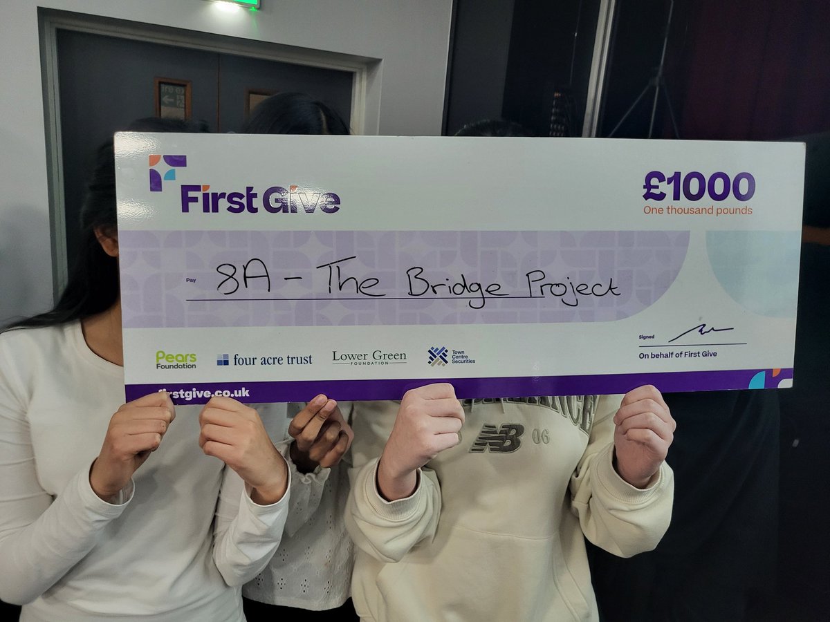 FirstGiveNPe's tweet image. I hosted my last @FirstGiveUK Final of 2025 with the Y8 students, teachers and parents @DixonsTA and it was a huge success! Congratulations to the winning Class 8A- representing The Bridge Project. It was such a pleasure to see the charity representatives attend and celebrate!