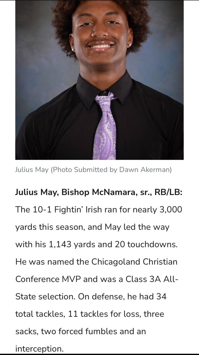 Julius May tweet media