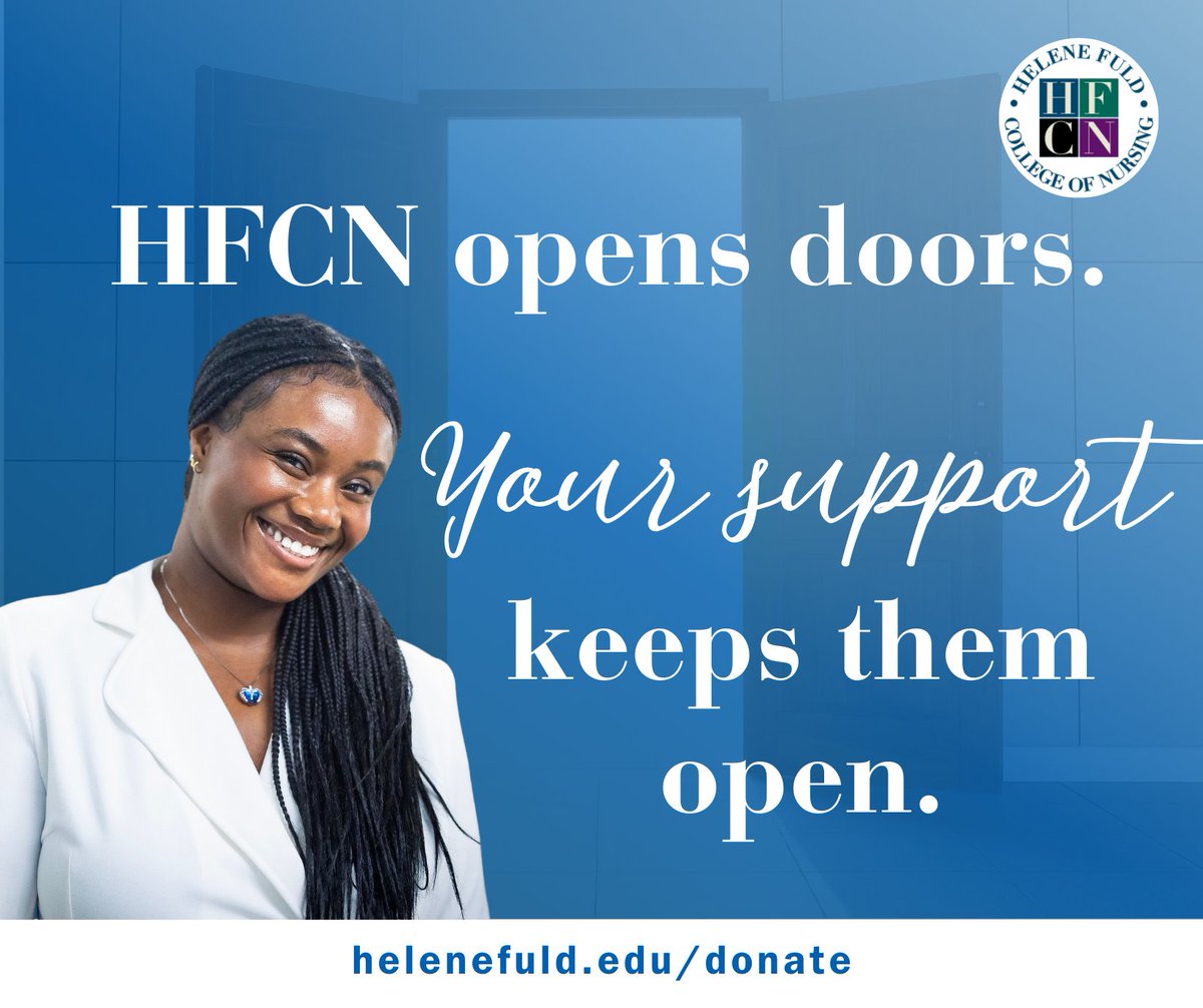 HeleneFuld's tweet photo. ⏰ Final days to fuel the future of nursing! Your gift supports financial aid for future nurses. Give before Dec. 31: https://t.co/lDFTsKt6ar #YearEndGiving #FuelTheFuture https://t.co/Rda3i87XcY