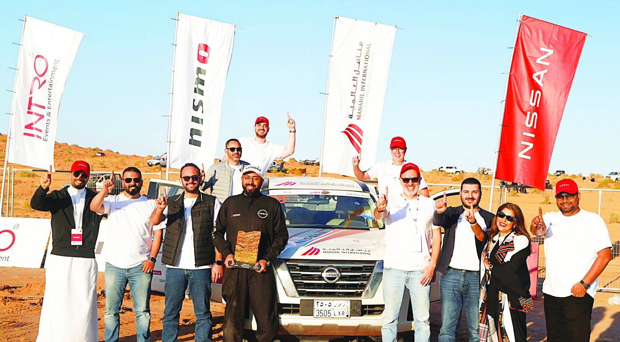 نيسان مناهل تحسم التحدي الصحراوي وتتوج بالفوز في بطولة نيسان للتطعيس 