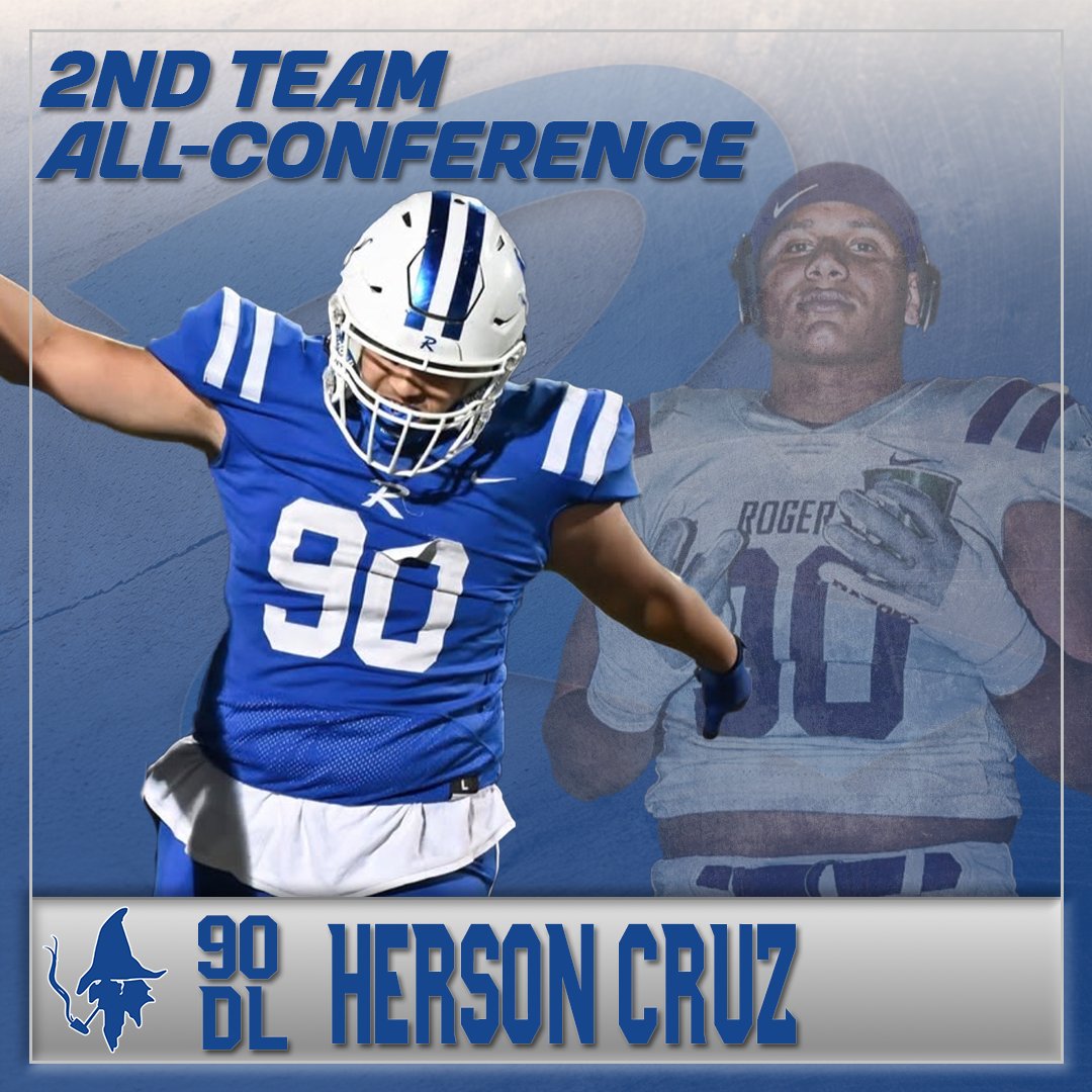 RHSMounties's tweet image. 🏈 7A WEST ALL-CONFERENCE SELECTIONS
First Team All-Conference
Dracen Voak (#2)
Hunter Dickey (#11)
Kaiden Lairamore (#74)

Second Team All-Conference
Titus Cramer (#4)
Troy Chandler (#5)
Zeke Parsons (#10)
Gracin Cooper (#71)
Herson Cruz (#90)