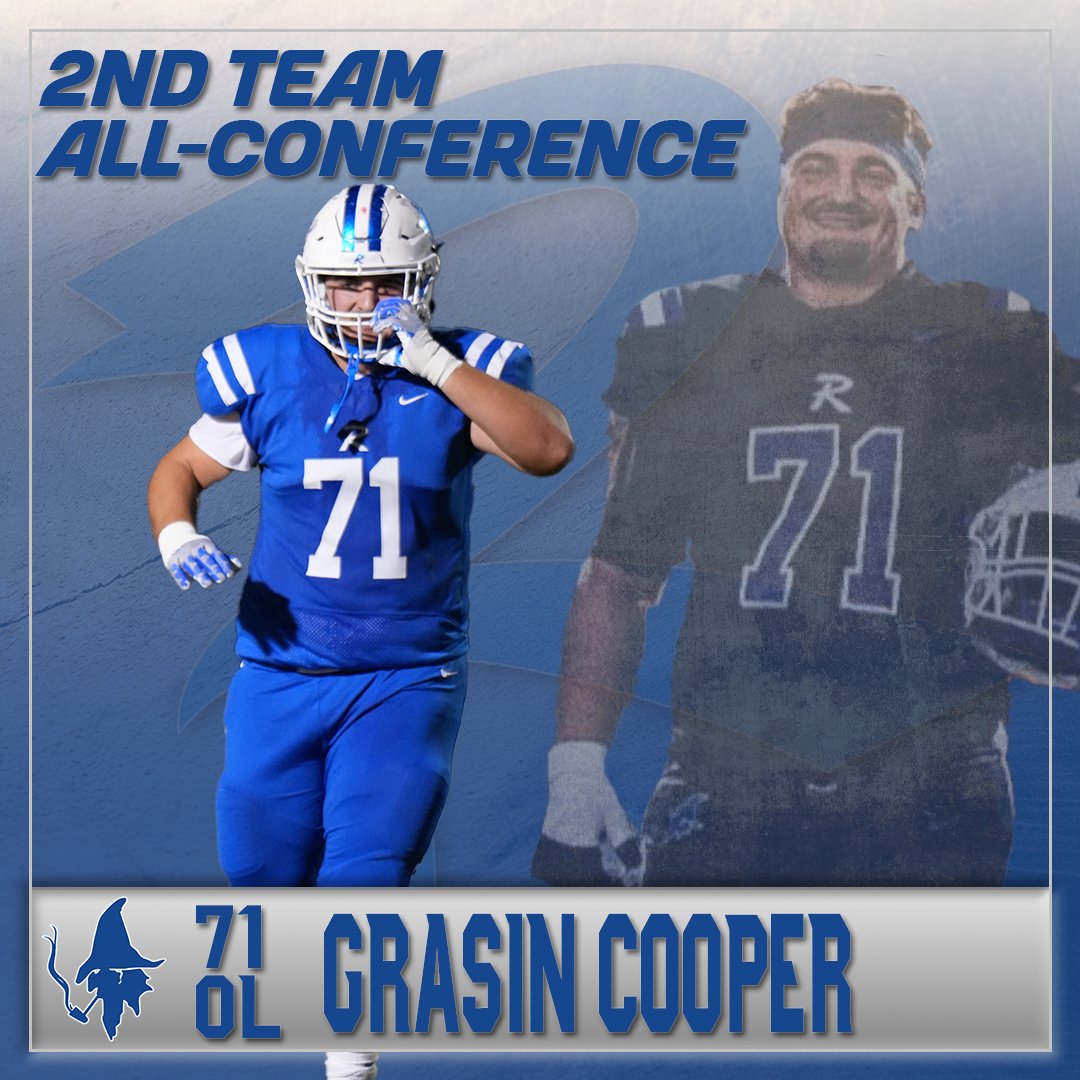 RHSMounties's tweet image. 🏈 7A WEST ALL-CONFERENCE SELECTIONS
First Team All-Conference
Dracen Voak (#2)
Hunter Dickey (#11)
Kaiden Lairamore (#74)

Second Team All-Conference
Titus Cramer (#4)
Troy Chandler (#5)
Zeke Parsons (#10)
Gracin Cooper (#71)
Herson Cruz (#90)