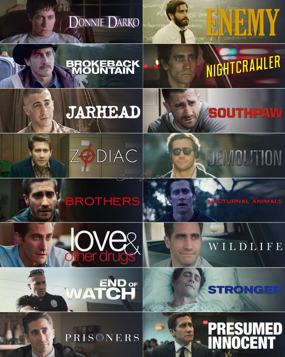 Happy birthday, Jake Gyllenhaal!❤️