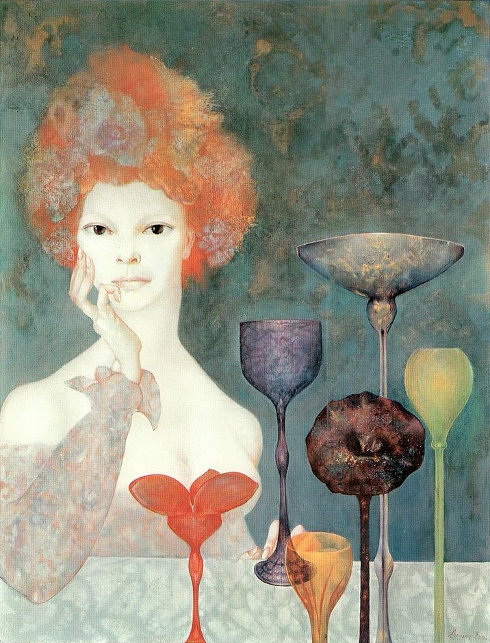 レオノール・フィニ （Leonor Fini、1907-1996） 『泉を守護する女