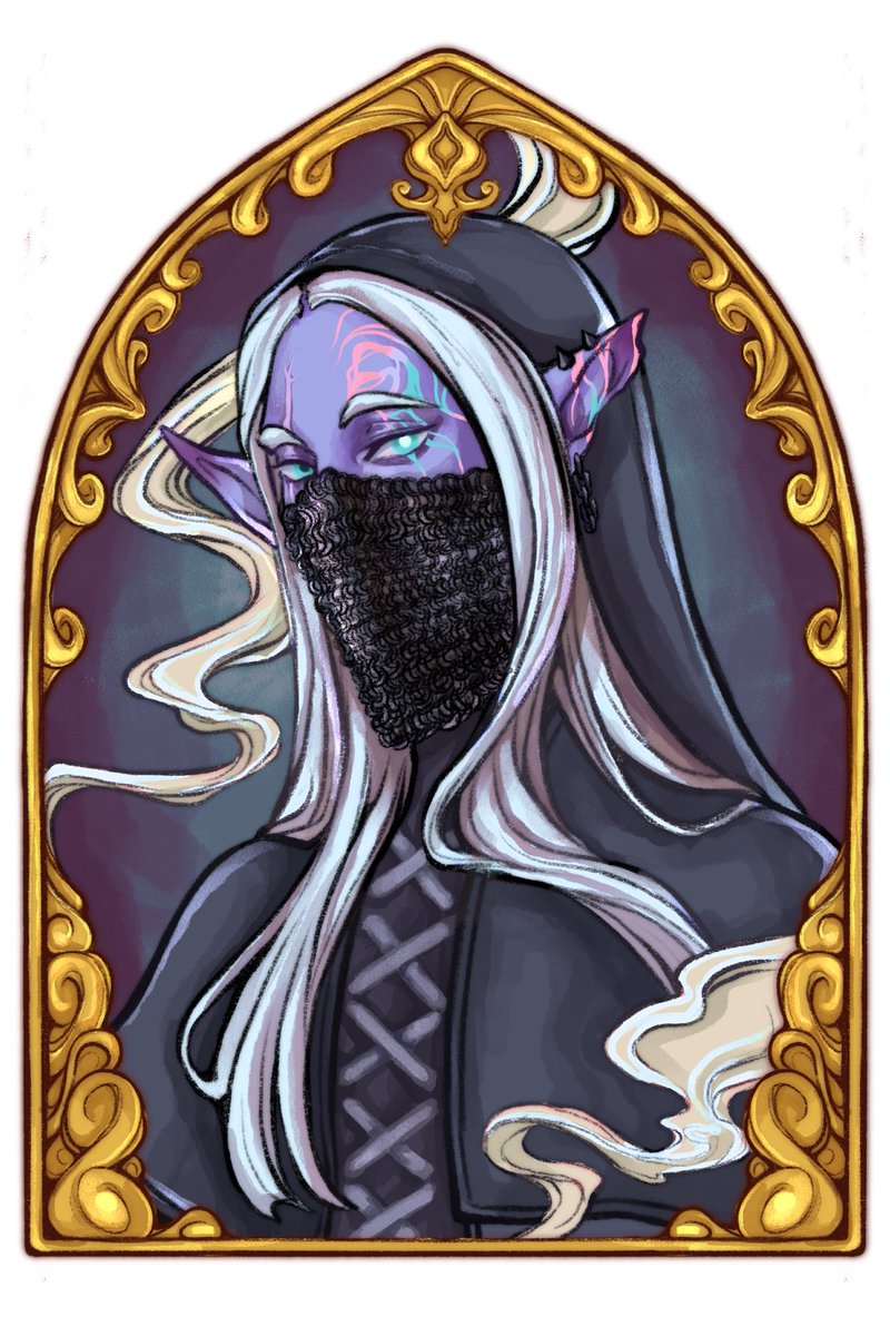 I cant wait to learn more about Vaelus. Shes so cool!! Ashley plz! I need more of her I always love a paladinnnn #criticalrole #criticalroleart #criticalrolefanart #vaelus