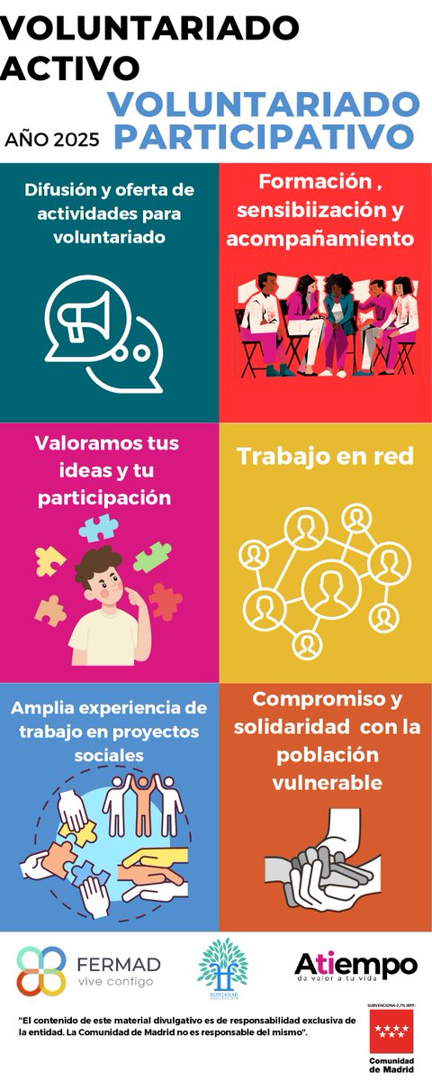 Nos reunimos  #voluntariadoFERMAD a compartir lo vivido este año y desearnos un nuevo año 2026. Una tarde estupenda
#FERMADViveContigo