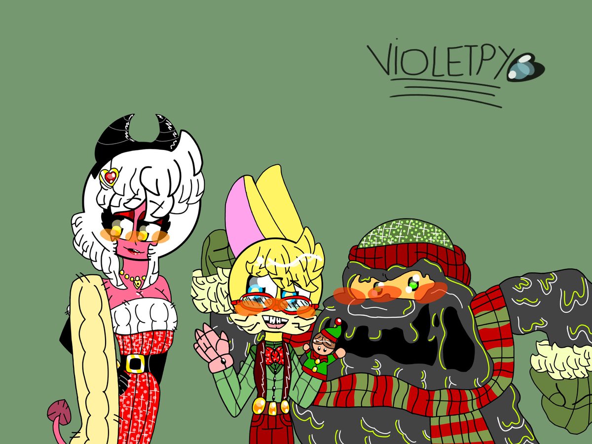 Maria4762359883's tweet photo. Christmas Cluckys characters part 1✨✨✨
#Fanart #Clucky #Cluckys #Cluckysroblox 
#roblox #Robloxgame #Christmas #Christmas2025 https://t.co/20NF5Erd2s