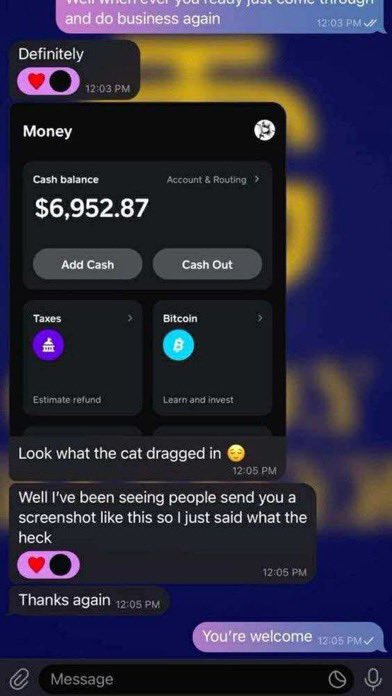 yhode__gnf's tweet photo. Are you looking for a way out?
Free legit money source 🤑
PayPal source 
Cashapp source 
Clone cards
Check flip
Bank/Crypto transfer 

Join the wining family now 💸 and make some bread 🍞 
https://t.co/FqZMi7gMb9
https://t.co/FqZMi7gMb9
https://t.co/FqZMi7gMb9
Thank me later💯 https://t.co/MXnIPWeL1X