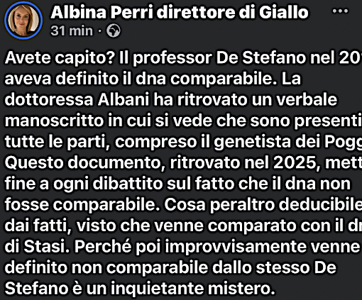 baboonjazzsoon's tweet photo. A. Perri commenta documento inedito De Stefano + copia.
Chi รจ, chi sono quelli che, a livello superiore, sono intervenuti ed hanno agito, oltre a De Stefano #certamente consenziente ?
Non c'รจ fine a questo percorso osceno, nero, indegno, criminale, devastante.
#Garlasco https://t.co/gVRLz6leqc