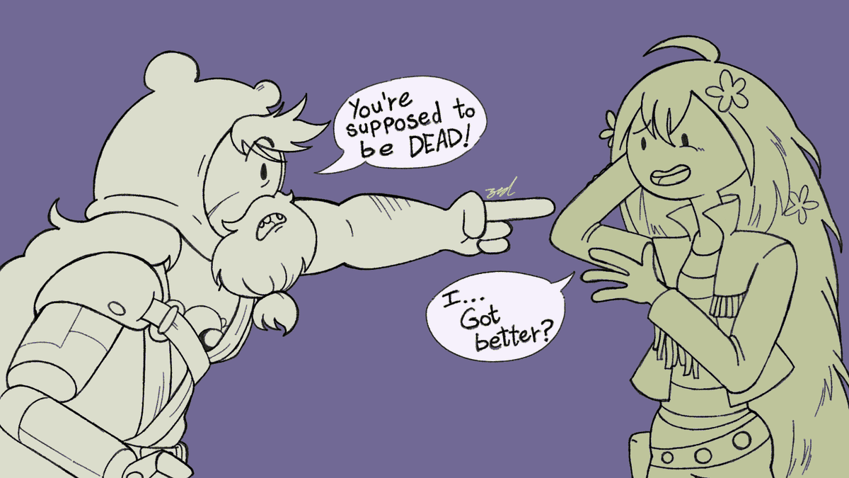 3rdMilleniumBoy's tweet image. OUR BOY IS BACK!!!
#fionnaandcake #fionnaandcakespoilers #fern