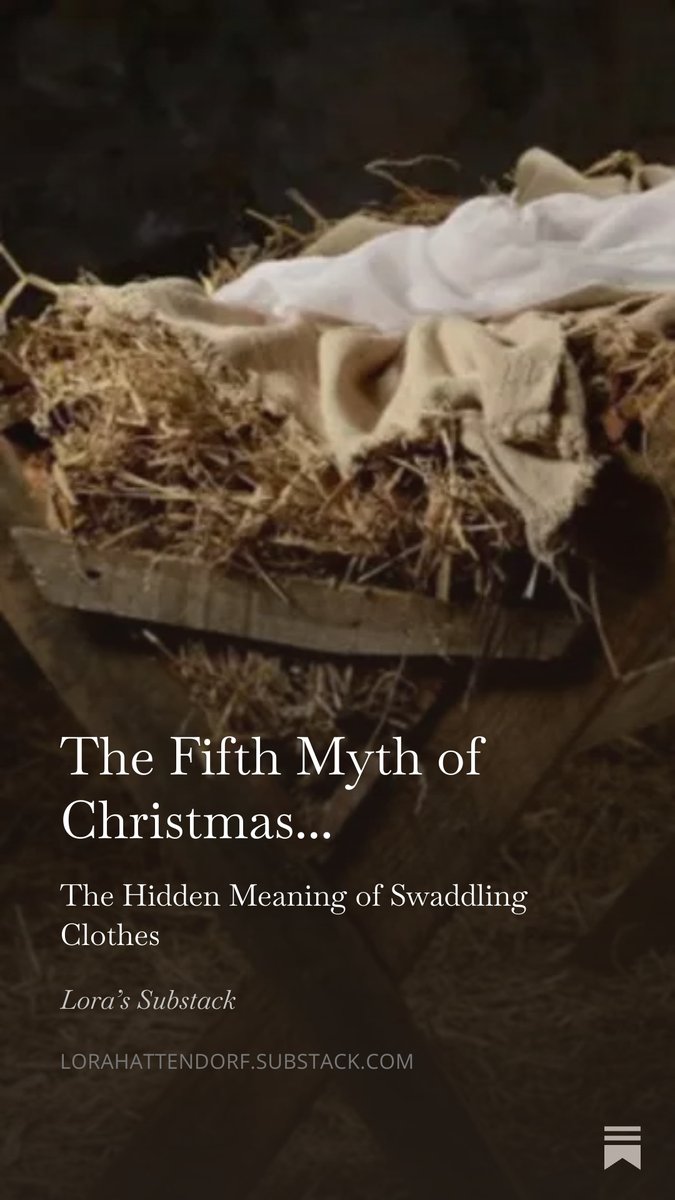 The Fifth Myth of Christmas...  open.substack.com/pub/lorahatten…