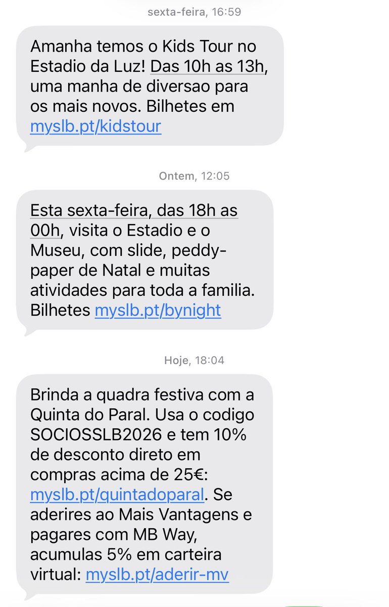 não quero saber dos pets, dos kids, da rádio nem do vinho. o único sms do benfica que eu quero receber é: “os campeões chegam ao marquês às xx horas”