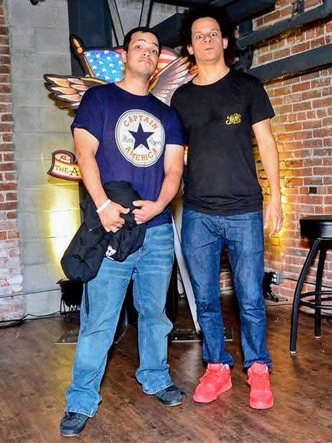 Unearthing old photos found an awesome pic where I got to see <a href="/ericandre/">Eric Andre</a> front row during San Diego Comic-Con. Even got him to mean mug with those dope ass red shoes.

Good Times.