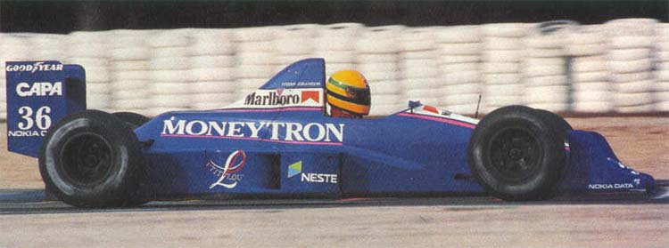 Did you know that Ayrton Senna tested the Onyx-Cosworth ORE-1 at Paul Ricard in December 1989.....? 

Well,that is because he never did.

Here is the story👇🏾 

forix.com/8w/irvine.html

Good night y'all 🙋🏾‍♂️ 

#F1 #RetroF1 #FormulaOne