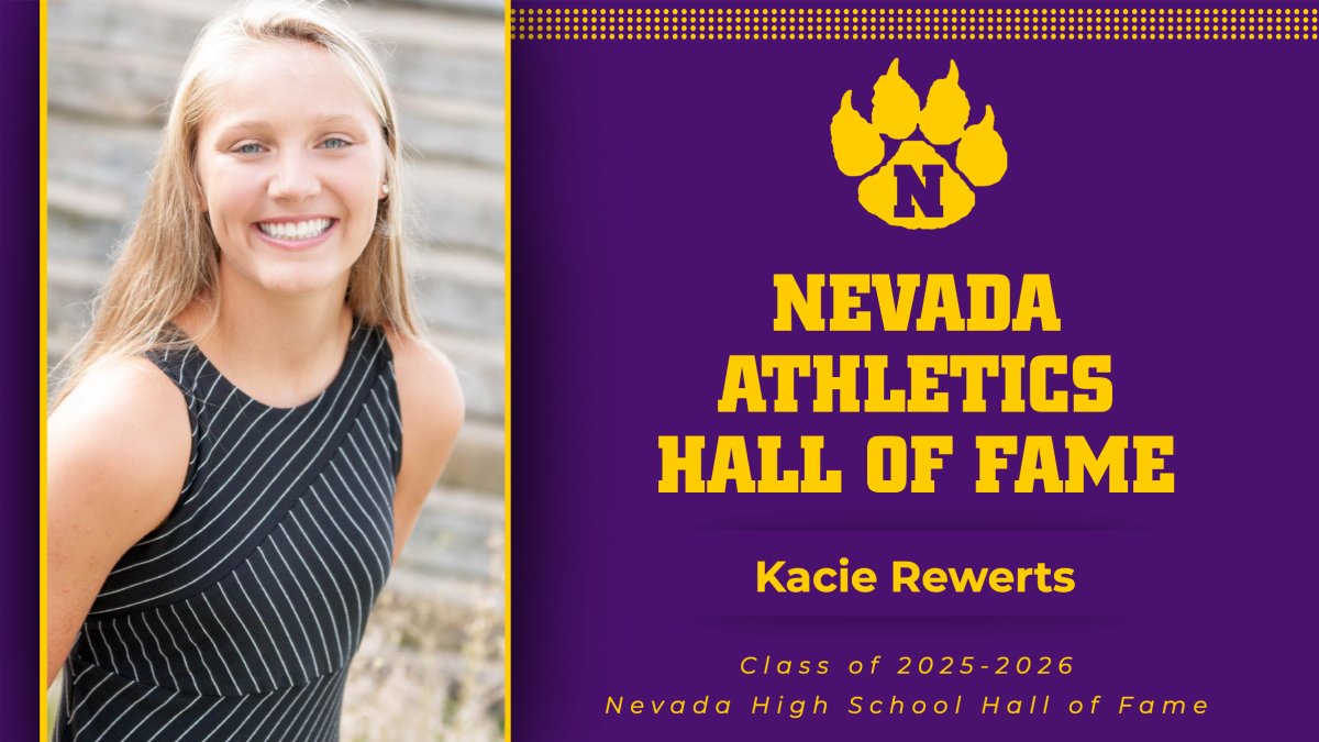 cubsactivities's tweet photo. Congratulations to Class of 2020 athlete Kacie Rewerts on selection to the 2025-2026 Nevada Athletics Hall of Fame!

The Class of 25-26 will be celebrated on Jan 9th during halftime of the boy's basketball contest with West Marshall.

Bio in comments. 

#NevadaCubPride #TeamCubs https://t.co/pEdAiiadYD