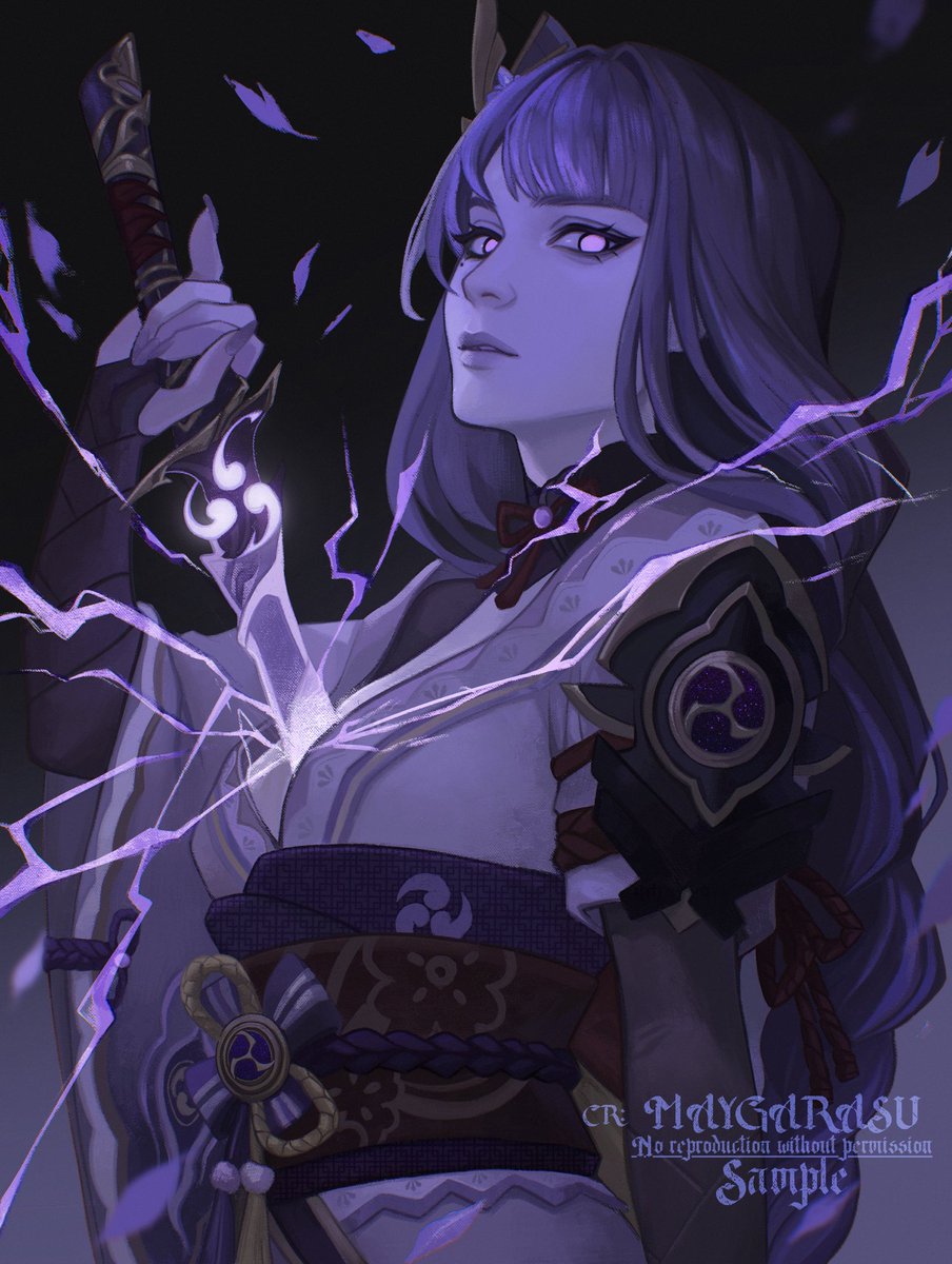 “There is nothing closer to heaven than eternity.”
#GenshinImpact #RaidenShogun #rkgk