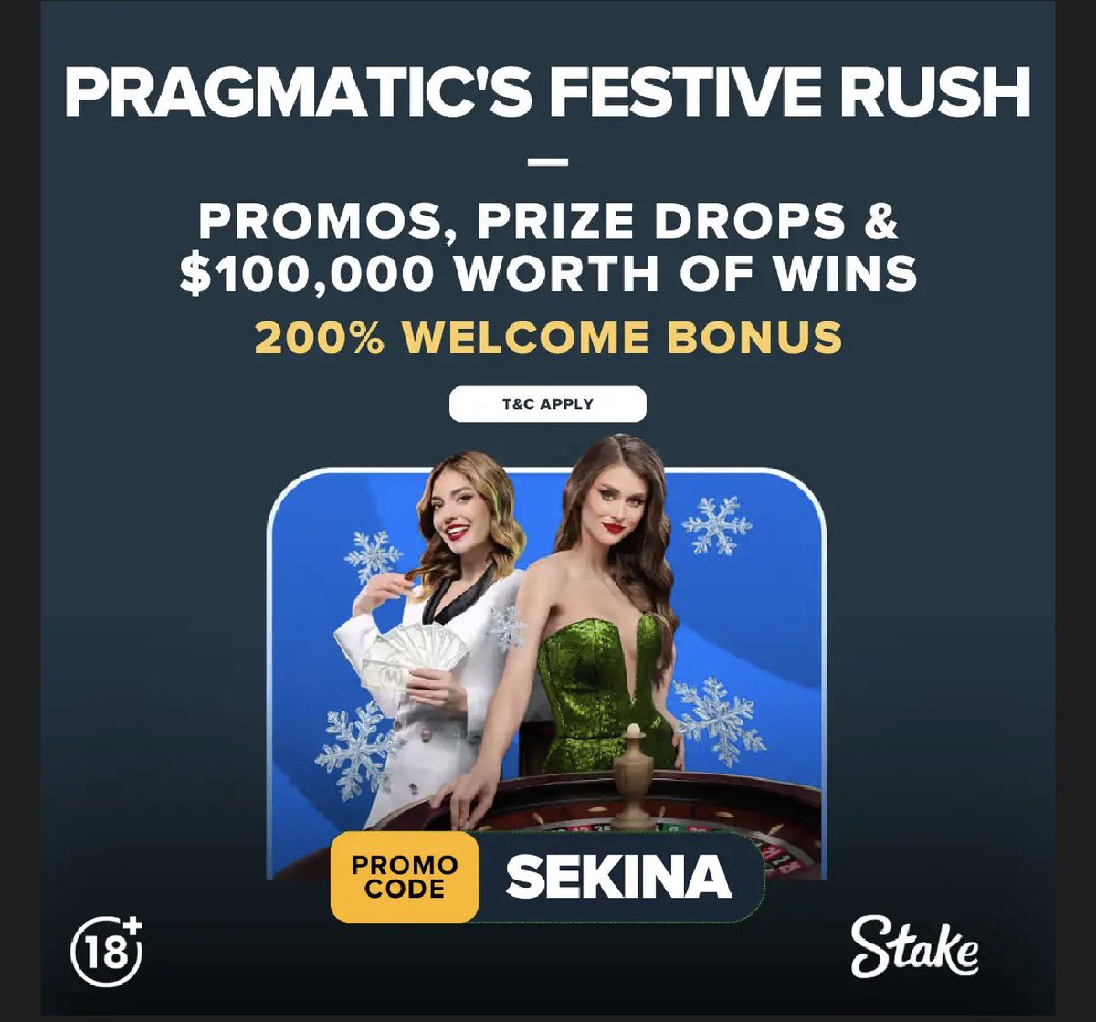 eebookhunoluwa's tweet photo. 200% Welcome Bonus

✔ Promocode: SEKINA
✔ Link: https://t.co/mIdQLIHPJH
✔ +18 / 🔞
✔ Bet responsibly 
✔ Stake https://t.co/iz9Z1ZBxo9