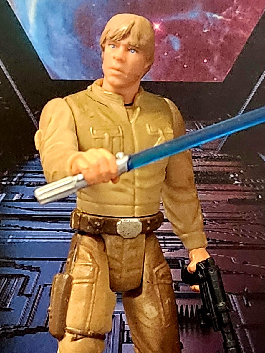 SwChamp's tweet photo. Say what you will but still 1 of my favorite Kenner/@Hasbro POTF2 action figures from the 90s line. The removable hand was a bonus as well. From the archives of the #ActionFigureoftheDay posts, I give you the POTF2 Bezpin Luke Skywalker. https://t.co/64IxewptQ8