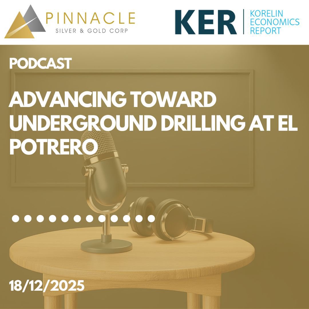New podcast interview out with The KE Report on their website. Robert Archer outlines the roadmap for the company’s first-ever drill program at the El Potrero project in Mexico, among other updates.

Listen here: kereport.com/2025/12/18/pin…

#gold #silver <a href="/CapitalJemini/">JeminiCapital</a>