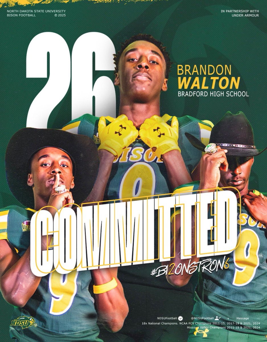 Brandoncwaltom's tweet image. HOME🤘🏾🦬

@NDSUfootball @CoachTimNDSU @CoachCrutchley @FBCoachLarson @MisterLilly @BHSREDDEVILFB @AllenTrieu @OJW_Scouting