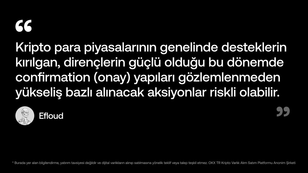 Merhabalar,

<a href="/OKXTurkiye/">OKX TR</a> ile birlikte hazırlamış olduğumuz son araştırma raporumuzda $BTC, $ETH, $ETHBTC ve $BTC.D paritelerinin analizlerine aşağıdaki link üzerinden erişebilirsiniz.

🔗 tr.okx.com/en/learn/hafta…

Ayrıca Küresel Gündem ve Zincir Üstü Verileri için değerli