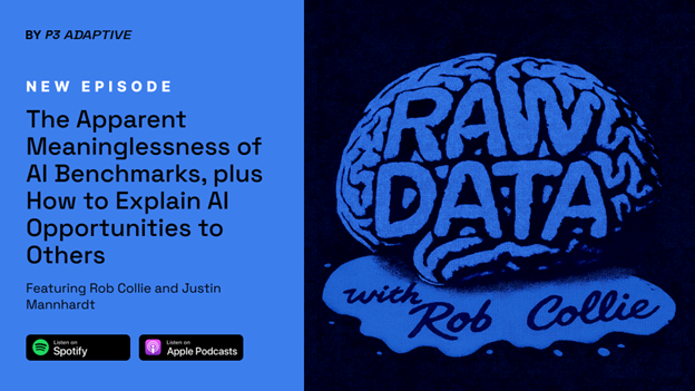 RawDataWithRob's tweet photo. The models already crossed the “good enough” line. What’s missing is everything wrapped around them.

This episode explains why AI benchmarks don’t help you decide what to do next &amp; how to think about AI in a way that survives contact with reality.

🔗https://t.co/mLgs9g4Osn https://t.co/1JwEmKWxnx