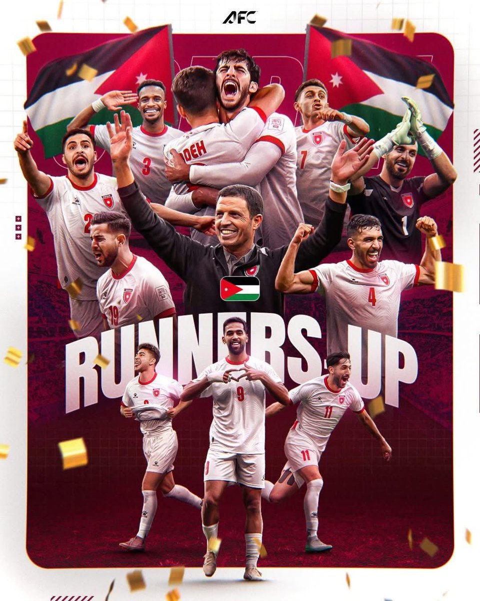 يا ريت كلنا نتعلّم من الروح اللي عند النشامى 🇯🇴
ألف ألف مبروك هذا المستوى المشرف وهذه الروح القتالية

نفتخر بكم جميعًا… ورفعتوا الراس.