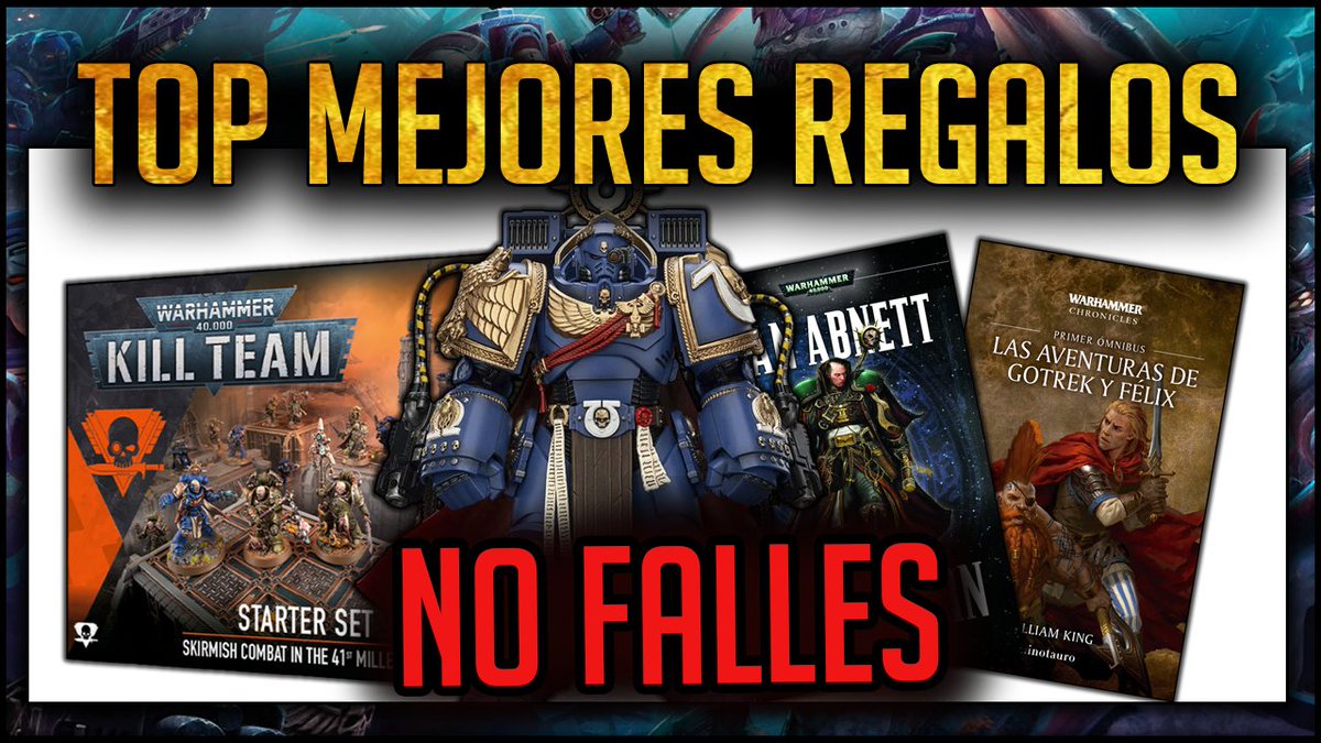 Los mejores regalos que puedes hacer a un fan de Warhammer! (aunque no sepas nada de Warhammer)

Ale ya puedes compartirlo con tu pareja, amigos familia, a ver si aprovechando estas fechas te cae algo! 😉

youtube.com/watch?v=9YvDwF…

#warhammer40k #warhammer #regalos
